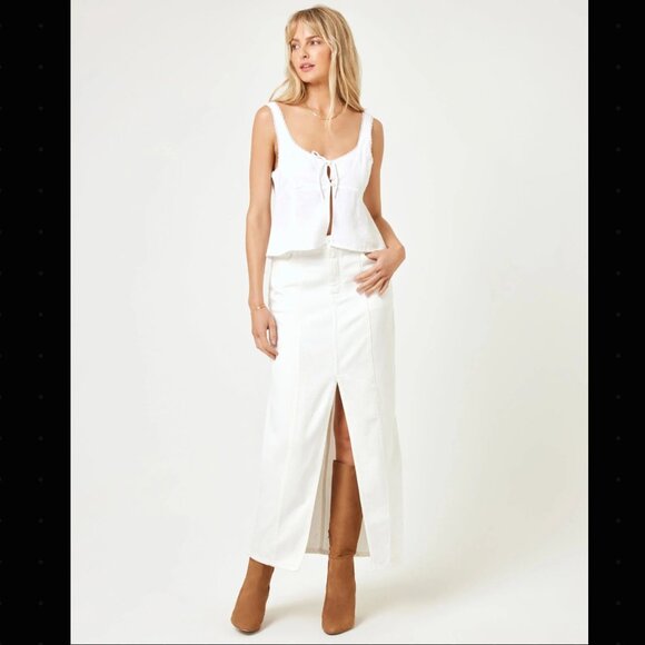 L Space - Ciao Bella Skirt - Meringue - Picture 1 of 3